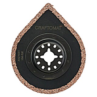Craftomat Hoja de sierra segmentada de metal duro AVZ 70 RT (70 mm)