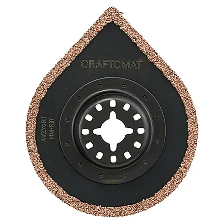 Craftomat  Hoja de sierra segmentada de metal duro AVZ 70 RT