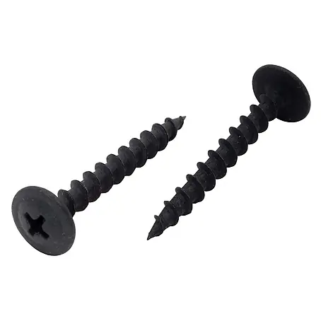 Protektor  Montagezubehör für Trockenbau 200x Schnellbauschraube 4,2mm x 35mm Feingewinde Schwarz
