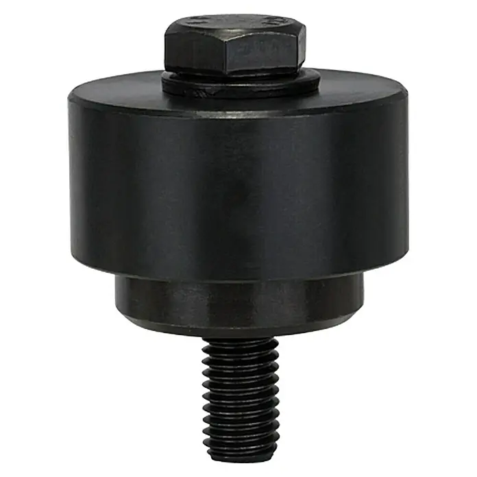 Craftomat Lochstanze - 32 mm - Abgebildeter schwarzer Bolzenschneider mit Sechskantkopf. Robustes Werkzeug für präzise Schnitte, ideal für den professionellen Einsatz.