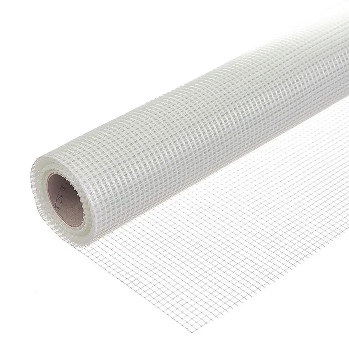 Dalsys Armierungsgewebe - 1 x 50 m, Glas - Rolle weißes Glasfasergewebe zur Verstärkung.