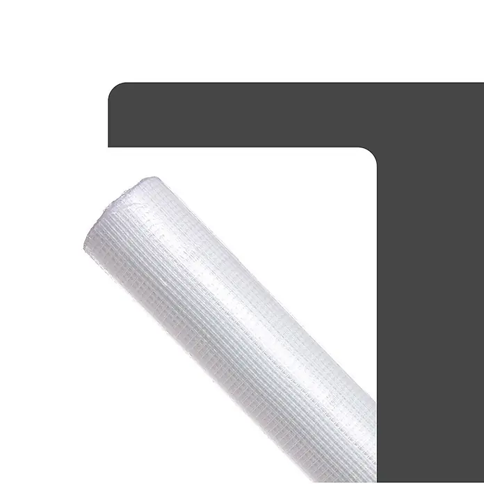 Dalsys Armierungsgewebe - 1 x 50 m, Glas - Weißes Gitterverstärkungsgewebe auf Rolle.