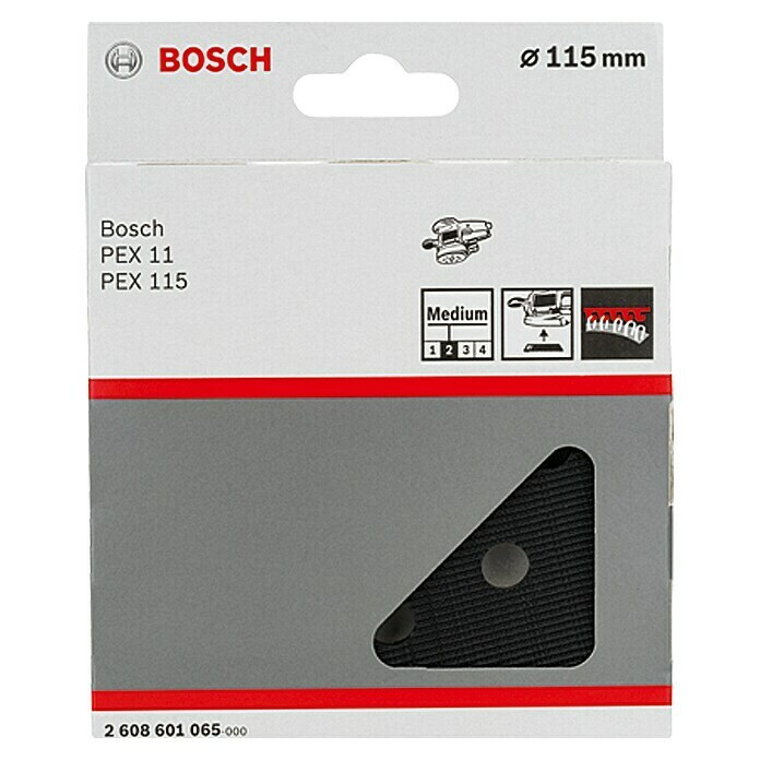 Bosch Schleifteller PEX 11 / 115Durchmesser: 115 mm Front View