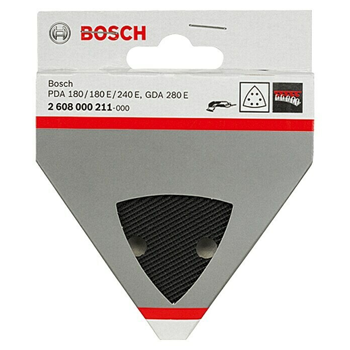 Bosch Schleifplatte PDA 180 / 240Klettbefestigung Front View