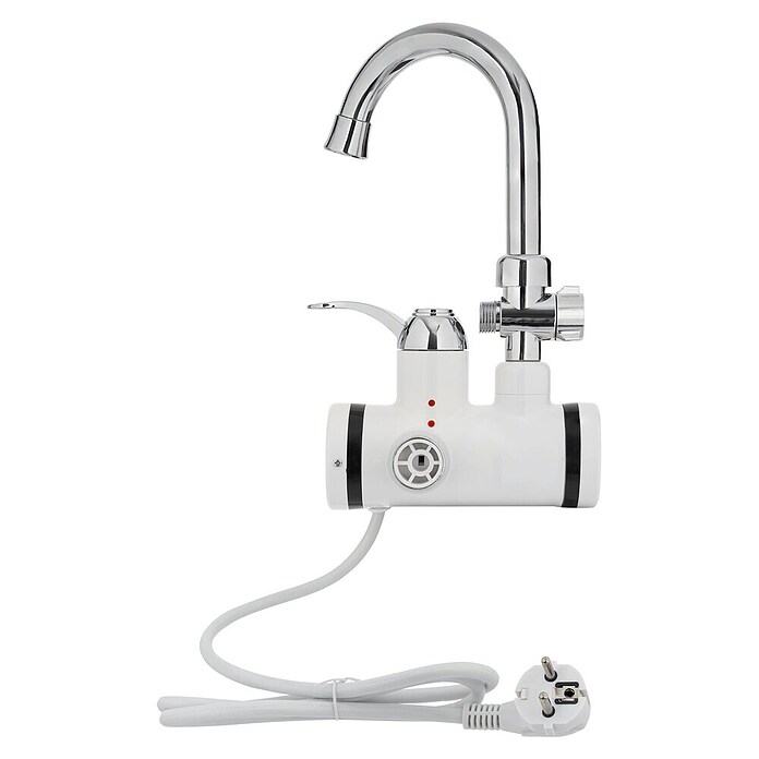 Protočni grijač slavina IWH370  (3.000 W - 3.600 W, 2 l/min - 2,5 l/min, Bijela) | BAUHAUS