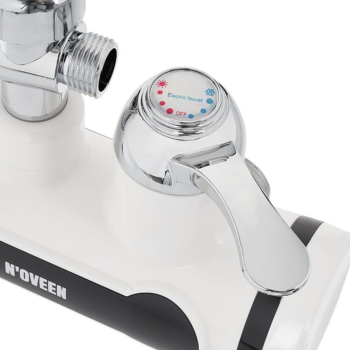 Protočni grijač slavina IWH370  (3.000 W - 3.600 W, 2 l/min - 2,5 l/min, Bijela) | BAUHAUS