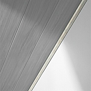 LOGOCLIC Abdeckleiste Metallic (260 cm x 25 mm x 6 mm)