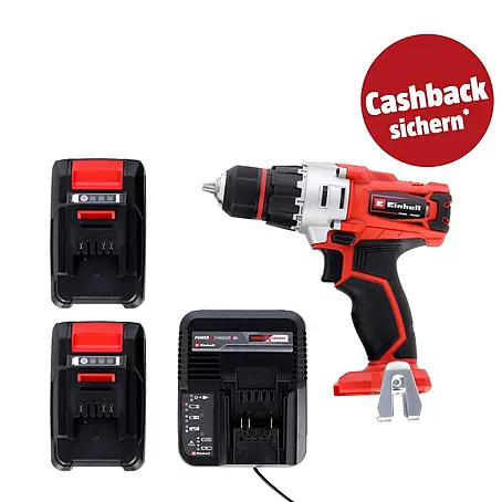 Einhell PXC 18V Akku-Bohrschrauber TE-CD 18/2 Li Kit