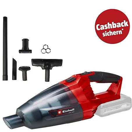 Einhell PXC 18V Akku-Handstaubsauger TE-VC 18 Li-Solo
