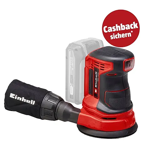 Einhell PXC 18V Akku-Exzenterschleifer TE-RS 18 Li-Solo