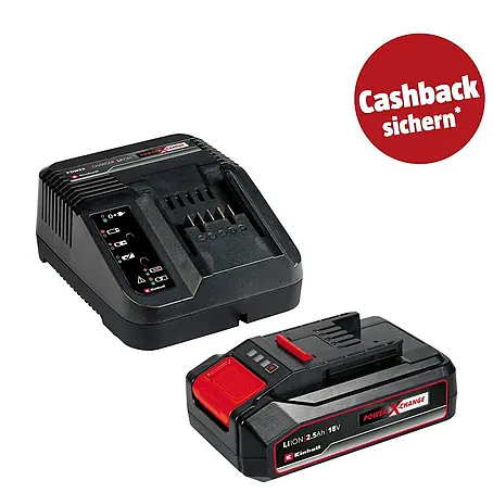 Einhell PXC 18V Akku & Ladegerät 18V 2,5Ah PXC Starter Kit