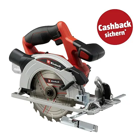 Einhell PXC 18V Akku-Handkreissäge TE-CS 18/165-1 Li - Solo