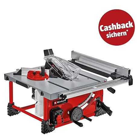 Einhell PXC 18V Akku-Tischkreissäge TE-TS 36/210 Li-Solo