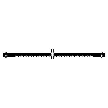 Proxxon Sägeblätter No 28741 (Länge: 127 mm, Anzahl Zähne: 10 Stk.)