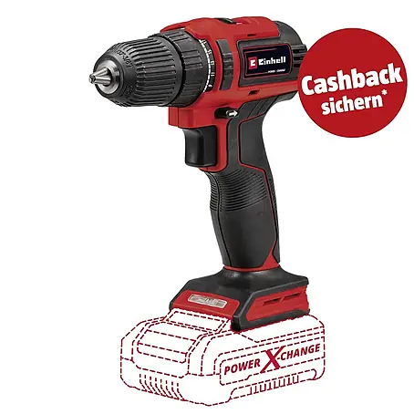 Einhell PXC 18V Akku-Bohrschrauber TE-CD 18/40 Li BL - Solo