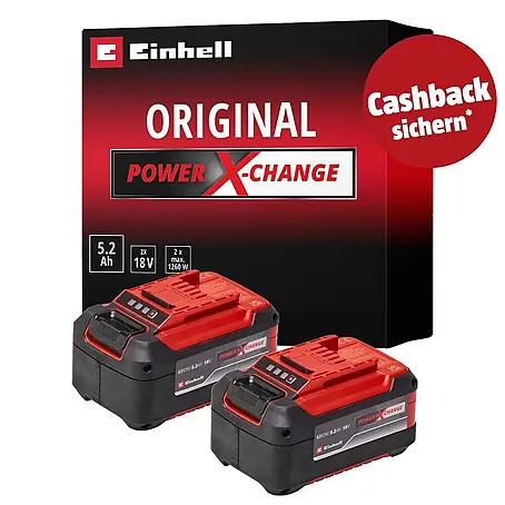 Einhell PXC 18V Akku-Set 2x 18V 5,2Ah PXC-Twinpack