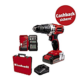 Einhell PXC 18V Akku-Schlagbohrschrauber TE-CD 18/2 Li-i+22 (18 V, 1 Akku, 2,5 Ah)