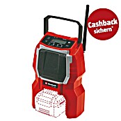 Einhell PXC 18V Akku-Baustellenradio TC-RA 18 Li-Solo (18 V, Ohne Akku, Frequenz: 87,5 - 108,0 kHz (FM), Schwarz/Rot) | BAUHAUS