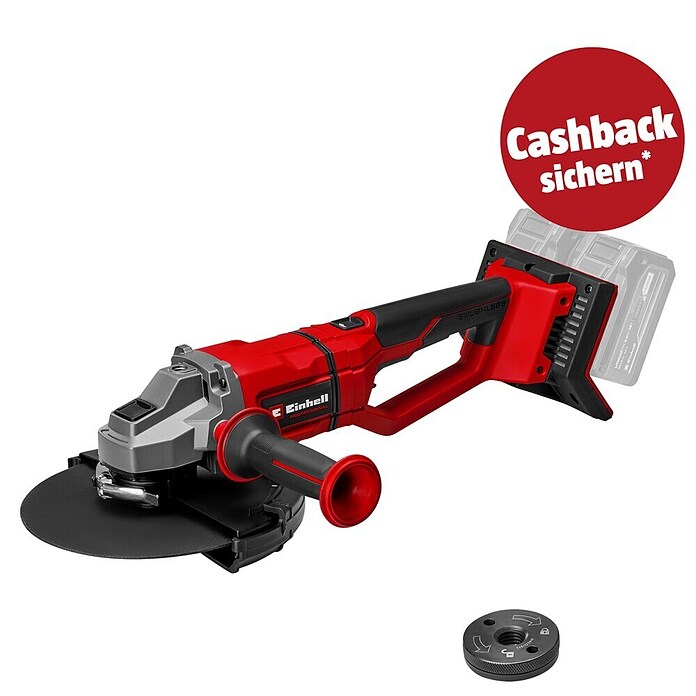 Einhell Professional PXC 18V Akku-Winkelschleifer Axxio 36/230 Q (18 V, Ohne Akku, Durchmesser Scheibe: 230 mm) | BAUHAUS