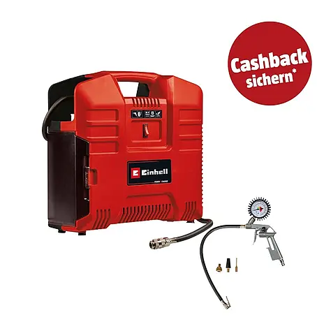 Einhell PXC 18V Akku-Kompressor TE-AC 36/8 Li OF Set-Solo
