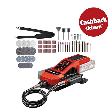 Einhell PXC 18V Schleif- & Gravurwerkzeug TE-MT 18/34 Li-Solo