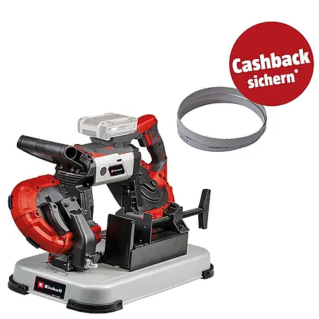 Einhell PXC 18V Akku-Bandsäge TE-MB 18/127 Li-Solo