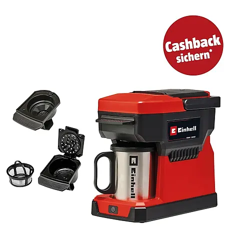 Einhell PXC 18V Akku-Kaffeemaschine TE-CF 18 Li-Solo
