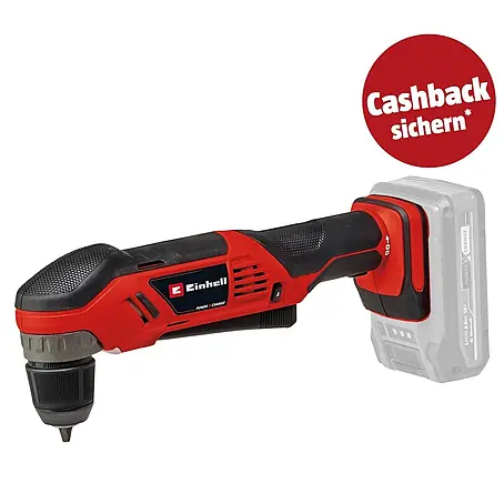 Einhell PXC 18V Akku-Winkelbohrmaschine TE-AD 18 Li-Solo