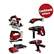 Einhell PXC 18V Maschinen-Set TE-TK 18/5 +2 (CD+CS+WS+JS+HD) (18 V, 2 Akkus, 3 Ah, 10 -tlg.) | BAUHAUS