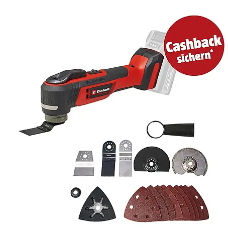 Einhell Professional PXC 18V Akku-Multifunktionswerkzeug E-Case TP-MG 18/3.6 LI BL
