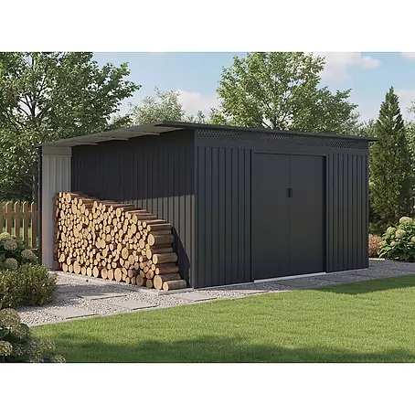 StarLine Metall  Gerätehaus Berlin 11,93 m²