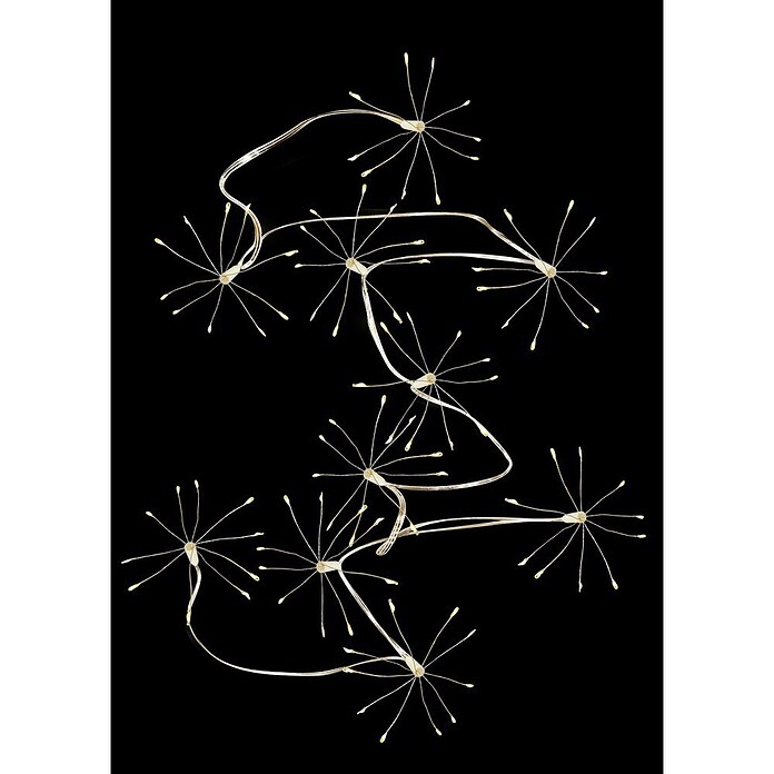 LED-Lichterkette Mini Fairy Lights (Innen, Lichtfarbe: Warmweiß, Anzahl Leuchtmittel: 100 Stk., Batteriebetrieben) | BAUHAUS