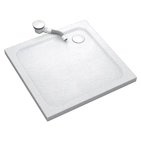 i-flair  Duschwanne Shimmer STONE 80x80 cm