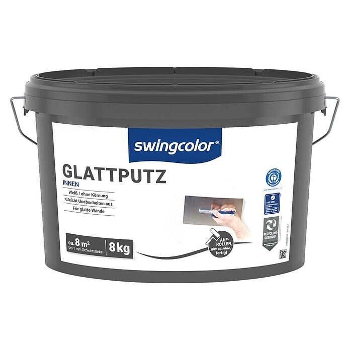 swingcolor Glattputz (Weiß, 8 kg) | BAUHAUS