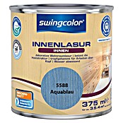 swingcolor Holzlasur Innenlasur (Aquablau, 375 ml, Seidenmatt) | BAUHAUS