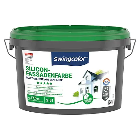 swingcolor  Silikon-Fassadenfarbe