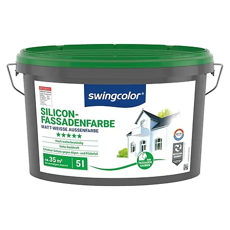 swingcolor  Silikon-Fassadenfarbe