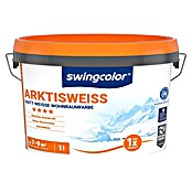 swingcolor Wandfarbe (Schneeweiß, 1 l, Matt, Konservierungsmittelfrei)