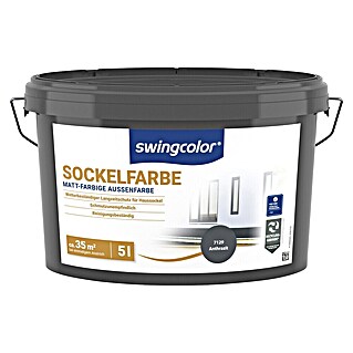 swingcolor Dispersionssockelfarbe (Anthrazit, 5 l)