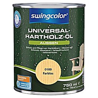 swingcolor Universal-Hartholzöl (Farblos, 750 ml, Seidenmatt)