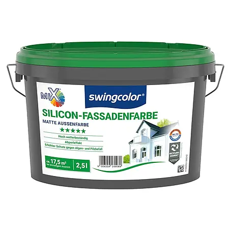 swingcolor Mix Silikon-Fassadenfarbe zum Mischen lassen