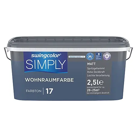 swingcolor  Wandfarbe SIMPLY