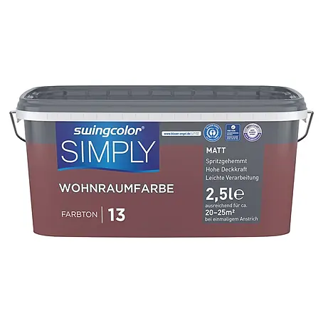 swingcolor  Wandfarbe SIMPLY