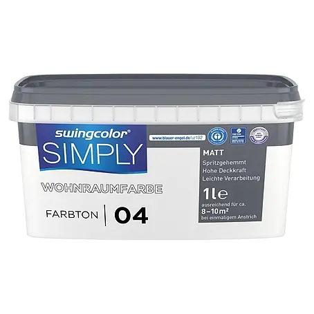 swingcolor  Wandfarbe SIMPLY