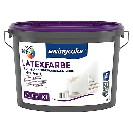 swingcolor Mix Latexfarbe zum Mischen lassen