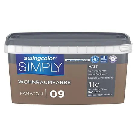 swingcolor  Wandfarbe SIMPLY