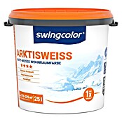 swingcolor Wandfarbe (Schneeweiß, 25 l, Matt, Konservierungsmittelfrei)