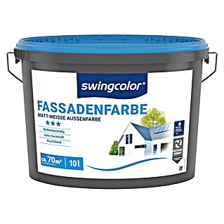 swingcolor Dispersionsfassadenfarbe (Weiß, 10 l)