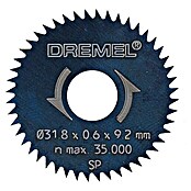 Dremel Disco de sierra Mod. 546 (Diámetro de trabajo: 31,8 mm, Apto para: Adaptador de sierra circular Dremel, 2 uds.)