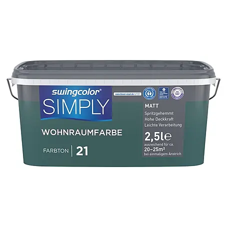 swingcolor  Wandfarbe SIMPLY